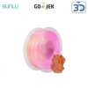 SUNLU 3D Printer Filament Silk PLA+ Two Color Tri Color Neat Winding - Two Color